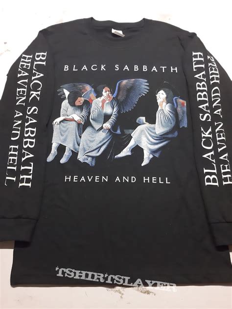 black sabbath heaven and hell shirt